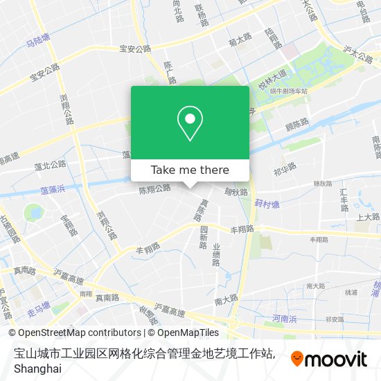 宝山城市工业园区网格化综合管理金地艺境工作站 map