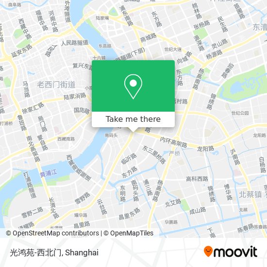 光鸿苑-西北门 map