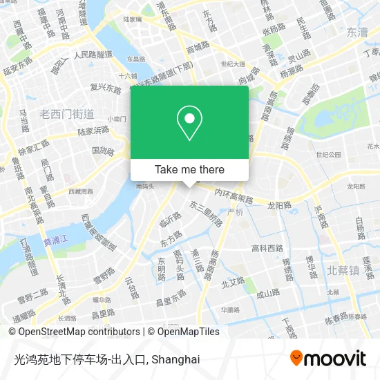 光鸿苑地下停车场-出入口 map