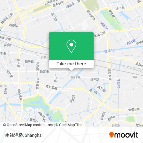 南钱泾桥 map