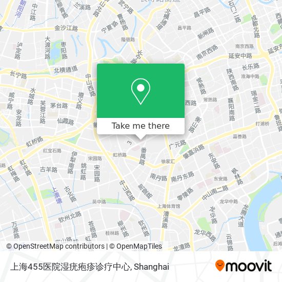 上海455医院湿疣疱疹诊疗中心 map