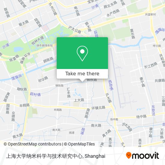 上海大学纳米科学与技术研究中心 map