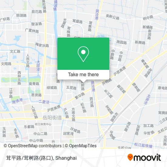 茸平路/茸树路(路口) map