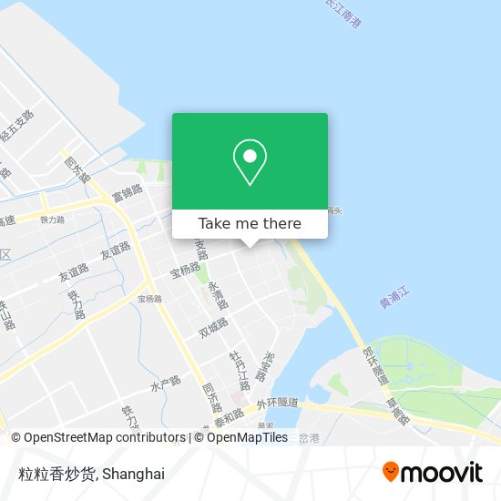 粒粒香炒货 map