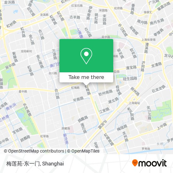 梅莲苑-东一门 map