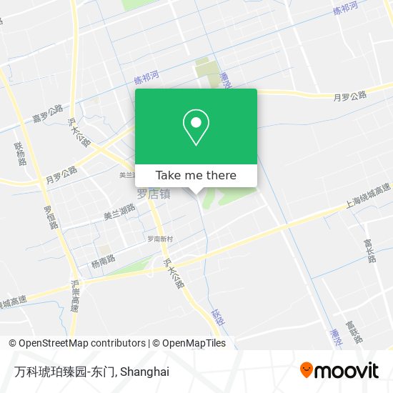 万科琥珀臻园-东门 map