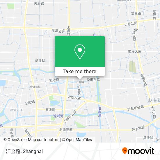 汇金路 map