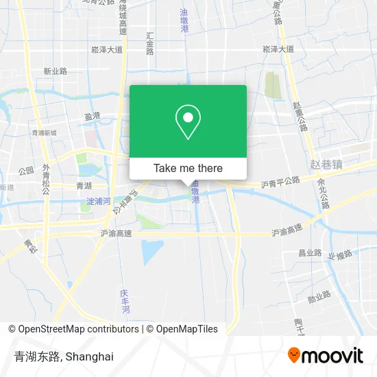 青湖东路 map