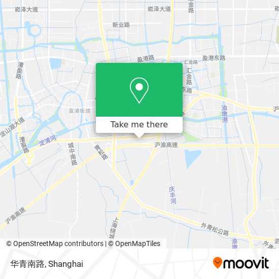 华青南路 map