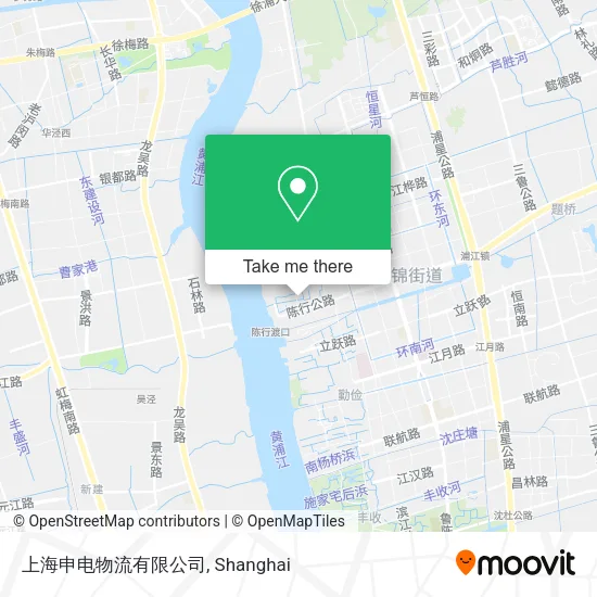 上海申电物流有限公司 map