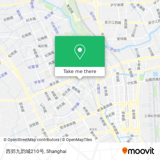西郊九韵城210号 map
