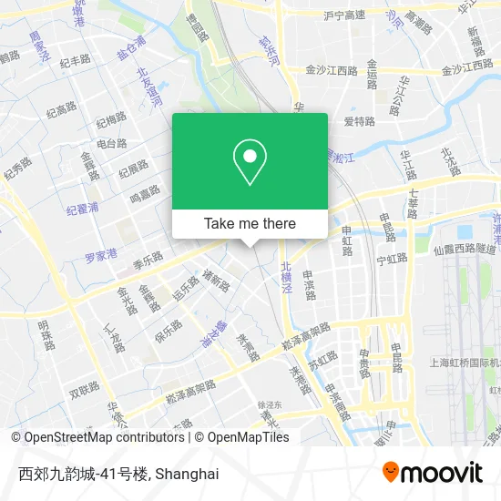 西郊九韵城-41号楼 map