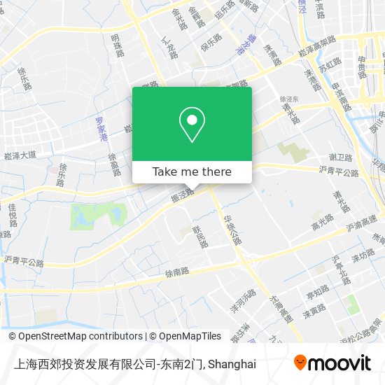 上海西郊投资发展有限公司-东南2门 map