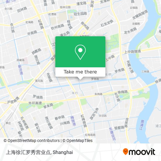 上海徐汇罗秀营业点 map