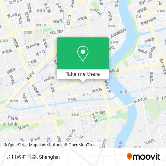 龙川路罗香路 map
