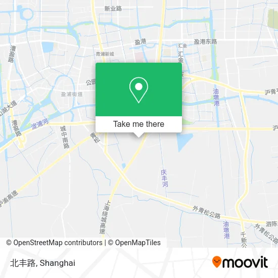 北丰路 map