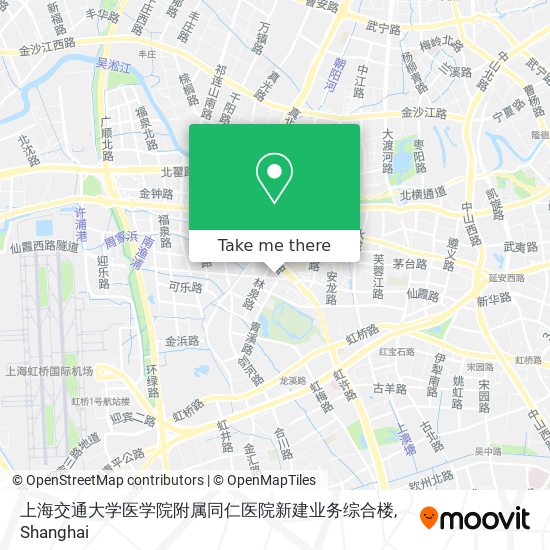 上海交通大学医学院附属同仁医院新建业务综合楼 map