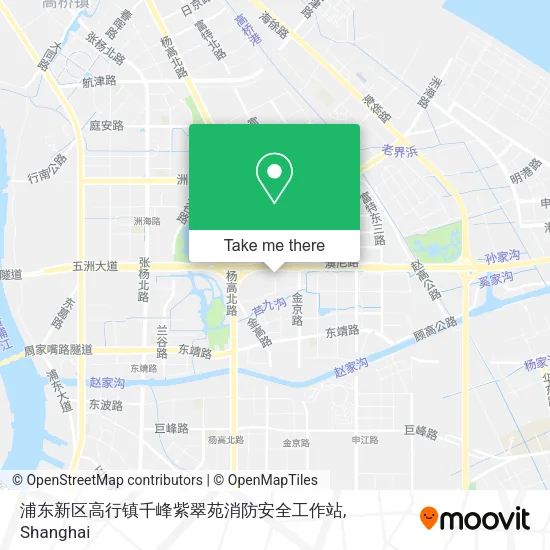 浦东新区高行镇千峰紫翠苑消防安全工作站 map