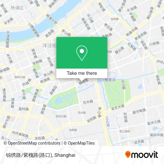 锦绣路/紫槐路(路口) map