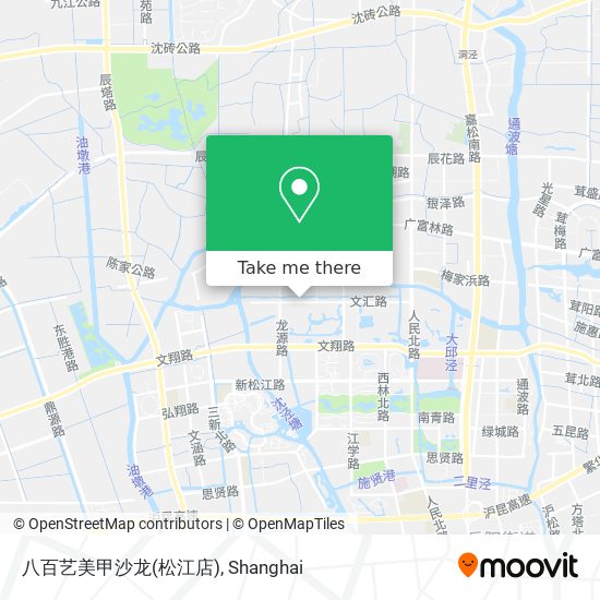 八百艺美甲沙龙(松江店) map