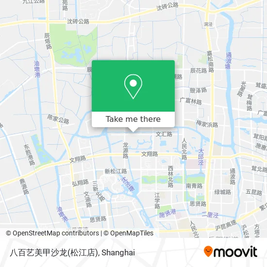 八百艺美甲沙龙(松江店) map