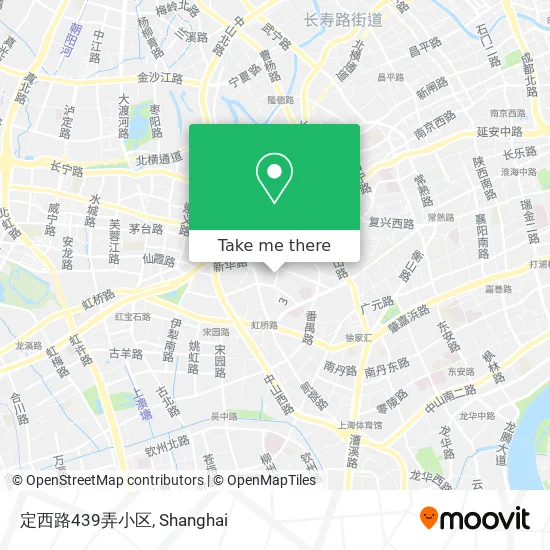 定西路439弄小区 map