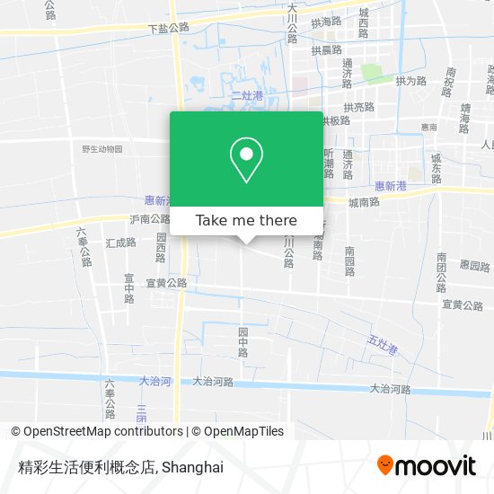 精彩生活便利概念店 map