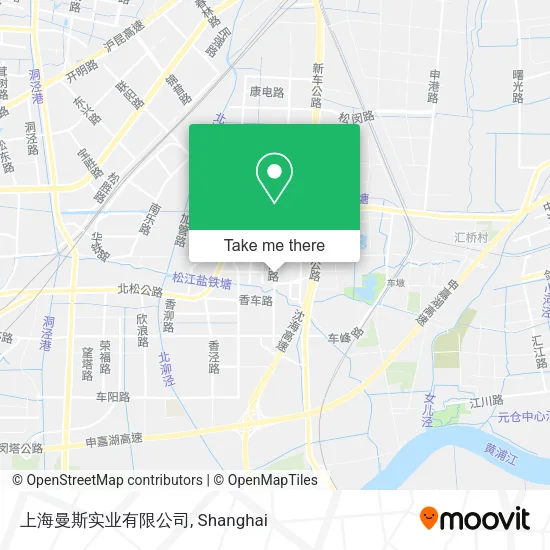 上海曼斯实业有限公司 map