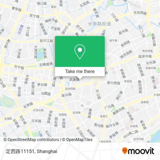 定西路11151 map
