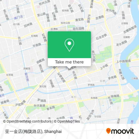 亚一金店(梅陇路店) map
