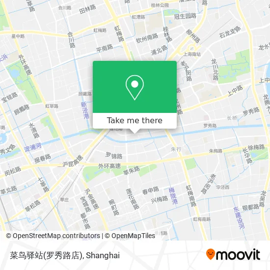 菜鸟驿站(罗秀路店) map