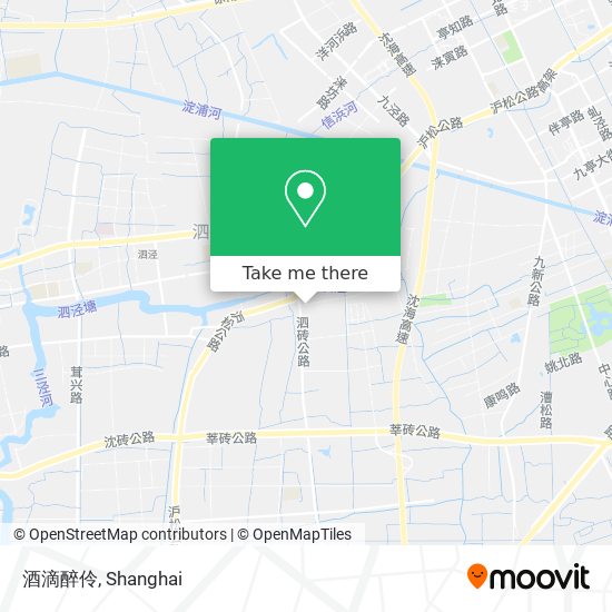 酒滴醉伶 map