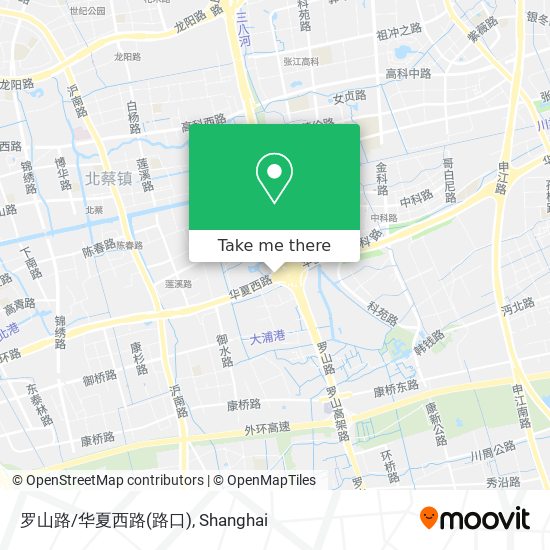 罗山路/华夏西路(路口) map