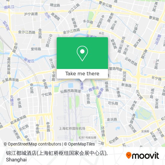 锦江都城酒店(上海虹桥枢纽国家会展中心店) map