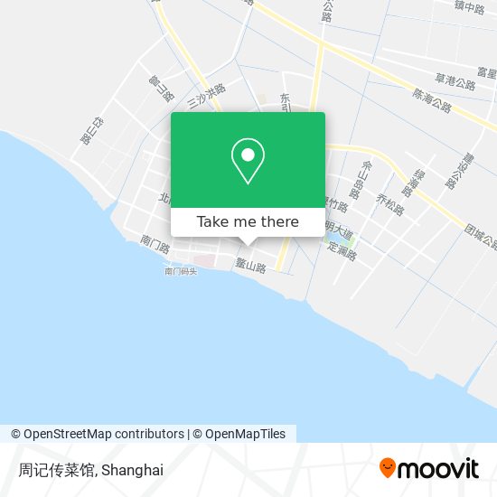 周记传菜馆 map