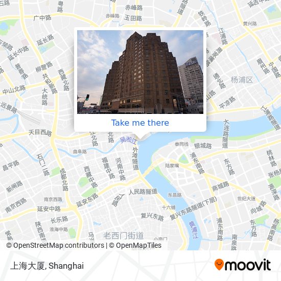 上海大厦 map