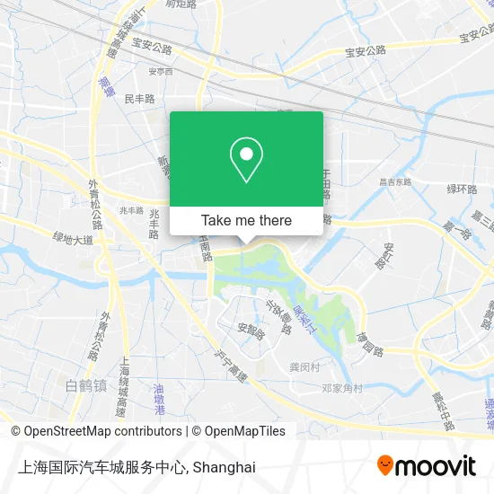 上海国际汽车城服务中心 map