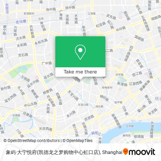 象屿·大宁悦府(凯德龙之梦购物中心虹口店) map