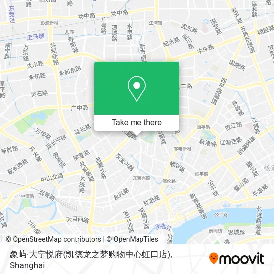象屿·大宁悦府(凯德龙之梦购物中心虹口店) map