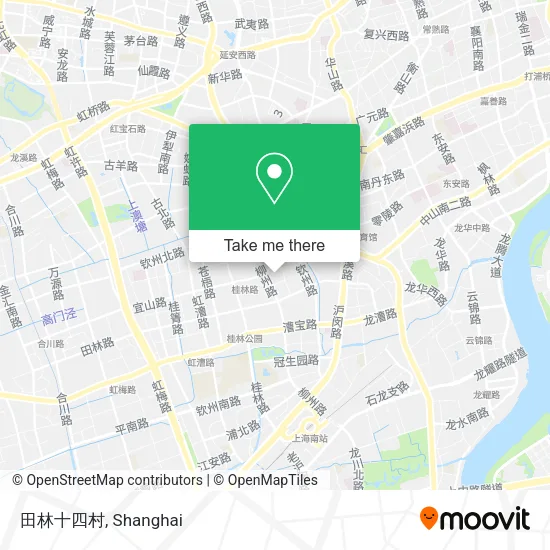 田林十四村 map