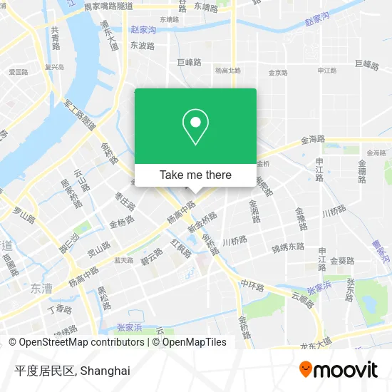 平度居民区 map