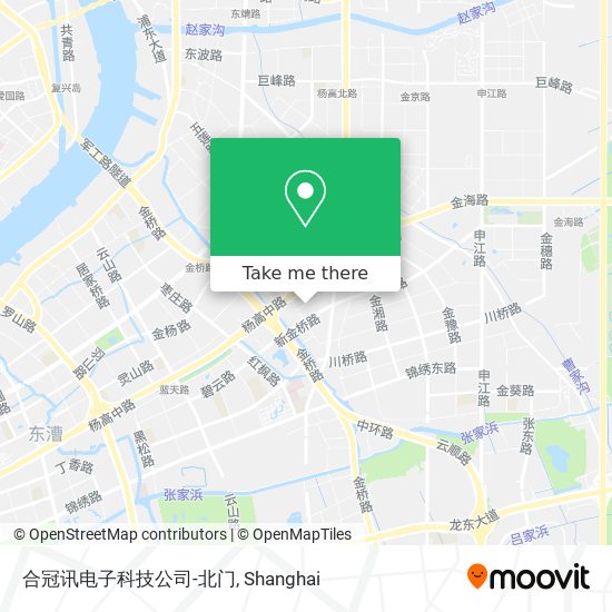 合冠讯电子科技公司-北门 map