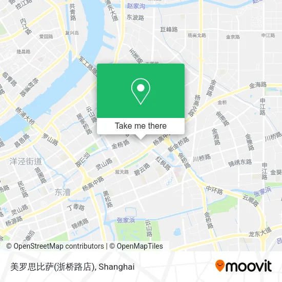 美罗思比萨(浙桥路店) map