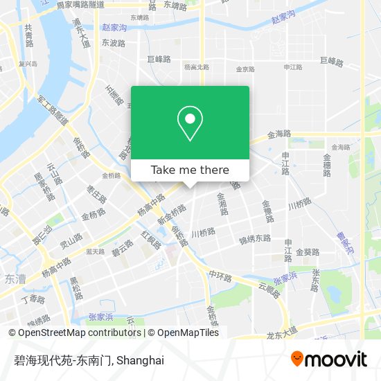 碧海现代苑-东南门 map