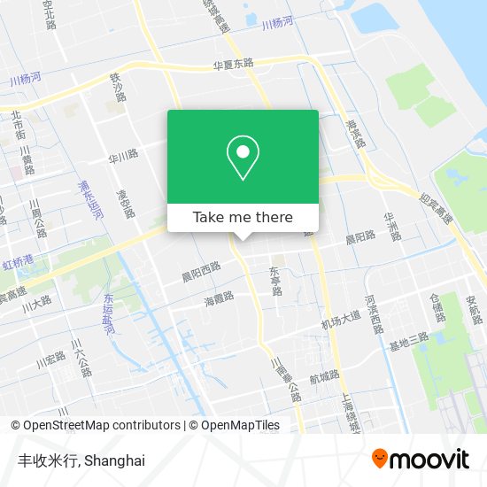 丰收米行 map