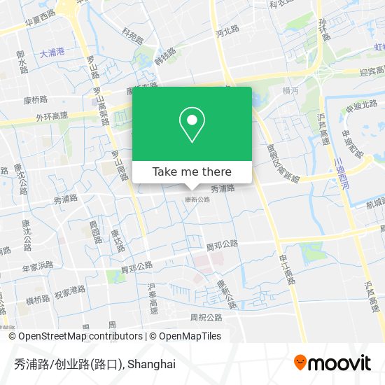 秀浦路/创业路(路口) map