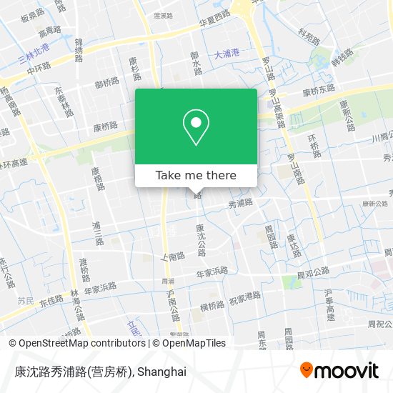 康沈路秀浦路(营房桥) map