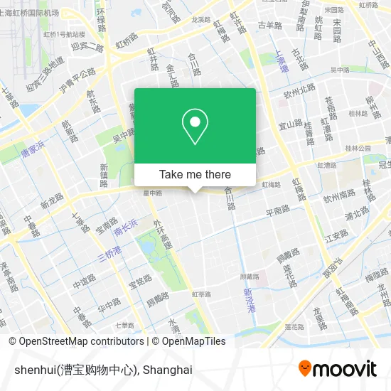 shenhui(漕宝购物中心) map