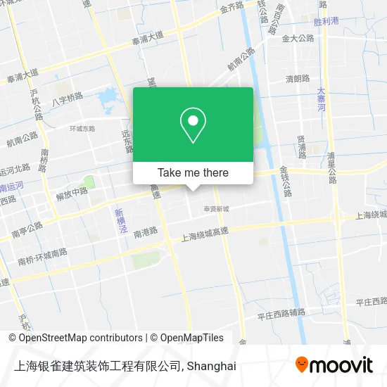 上海银雀建筑装饰工程有限公司 map