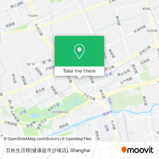 百姓生活馆(健康超市沙埔店) map